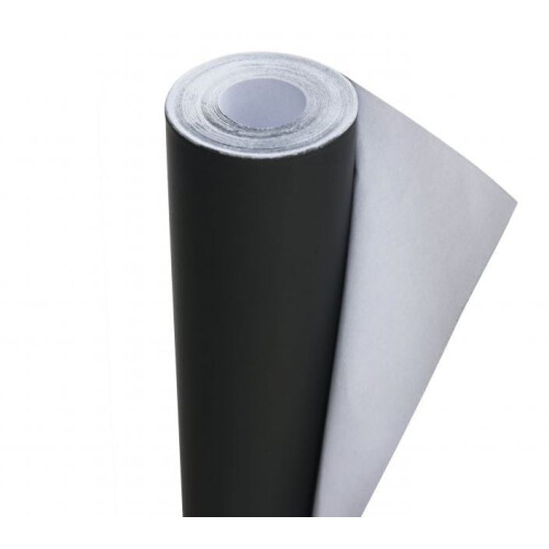 Sort akvariebaggrund (sort Oracal plotterfolie) 0,1mb