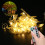 Twinkle Fairy String Lights Battery Operated Waterproof Remote Controlled Flexible Copper Wire Adjustable Brightness Timer Function Multi Light Mode 4