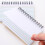 B5 Lined Notebook Frosted Transparent Cover 120 Pages 5