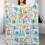 Flannel Alphabet Fabric Soft Cozy 280gsm 2