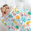 Flannel Alphabet Fabric Soft Cozy 280gsm 4