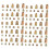 Zinc-Plated Threaded Inserts Assortment 230 pcs 5