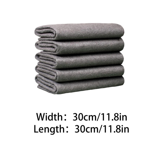 Microfiber Cleaning Cloths 11.8x11.8 In 5-Pack 1