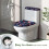 Comodo copriwater regolabile per bagni moderni, con base elasticizzata e bordo elastico, lavabile e riutilizzabile. 4