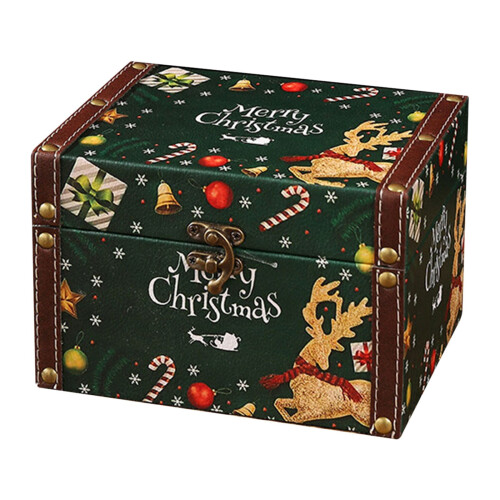 Wooden Food Storage Box Desktop Candy Gift Box