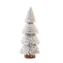 Mini pine needle tower snow pine tree desktop ornament 1