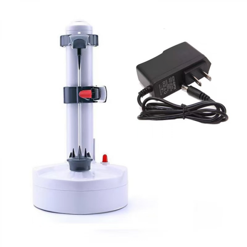 Electric peeler for apples and potatoes, comes with 2 sharp blades