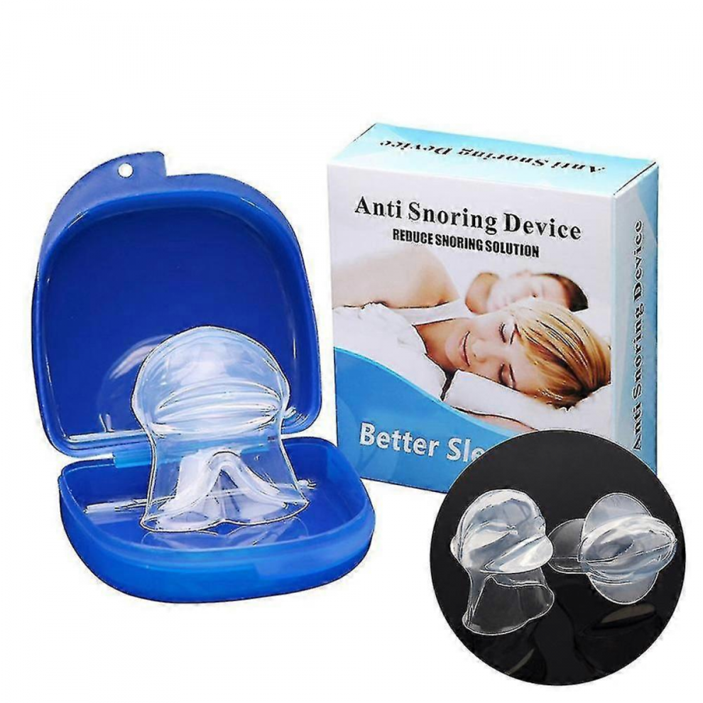 Silicone Anti-snoring Tongue Apnea Aid Reduce Snore Sleep Solution Stopper Device