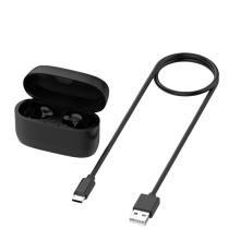 Compatible avec le boîtier de charge sans fil des écouteurs Jabra Elite 85t.