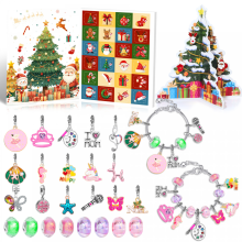 Le calendrier de l'Avent ultime pour les filles créatives : un kit de création de bijoux et de bracelets à faire soi-même, avec 24 jours de