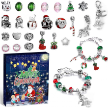 Coffret surprise de décorations de Noël 2025 à faire soi-même avec des perles | Coffret cadeau créatif pour enfants