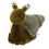 Mascotte en peluche escargot 28 cm 1