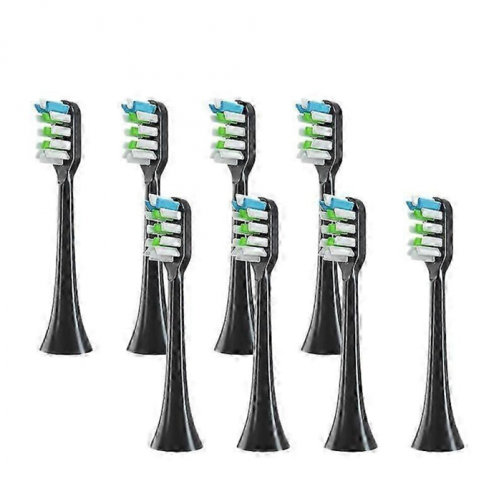 suitable Compatible with 8Pcs Replacement Toothbrush Heads for V1X3/X3U X1/X3/X5 Electric Tooth Brush Heads-YI WU CHUN HUI