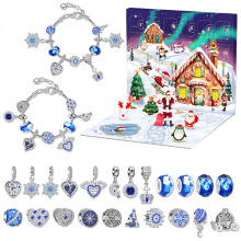Une activité mémorable pour mère et fille pendant les fêtes : le calendrier de l’Avent de Noël 2025, un kit de fabrication de bijoux à fai