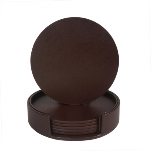 Durable Non-Slip Table Coasters with Spill Protection for Desk Use Common Fit