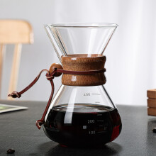 Glass Coffee Pot with Reusable Filter 400ml