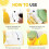 Mini Portable Lemon Juicer Screw-Top Citrus Press Green 4