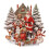3D Christmas Greeting Card with Envelope 2