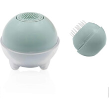 1 Piece 8 x 8cm Pet Massage Brush, Self-Cleaning Cat Brush and Dog Brush for Quick Cleaning Without