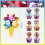Spider Man Cupcake Stand Cardboard 3-Tier 4