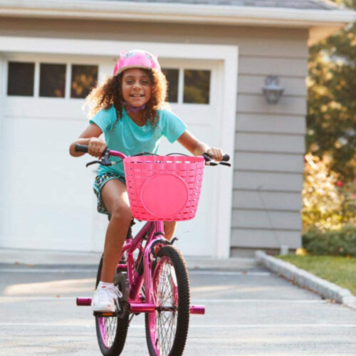 (Pink) Panier Vélo Enfant Imperméable Style Simple