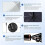 Car Sun Shade Windshield Umbrella, Folding, UV Block Coating, 31.5"*55" 4