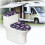 WC-Deckelbezug-Set (2 Stück), staub- und fleckenabweisend, elastischer Rand, waschbar 6