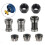 6/8pcs6mm6.35mm8mm Collet Chuck Router Bit Router Bit Caramel για χάραξη, κοπτική μηχανή, ηλεκτρικό φρέζα, 3