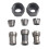 6/8pcs6mm6.35mm8mm Collet Chuck Router Bit Router Bit Caramel για χάραξη, κοπτική μηχανή, ηλεκτρικό φρέζα, 4