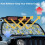 Foldable Daisy Lemon Windshield Sun Shade for Jeep Wrangler 4