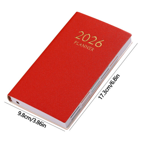A6 Mini Notebook Daily Planner Travel Diary for Students 2