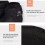 Down Slippers Socks Ultralight Thermal Boots Black L 2
