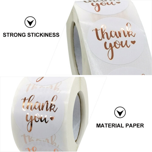 Paper Stickers Roll for Envelope Sealing Decorative Use 1