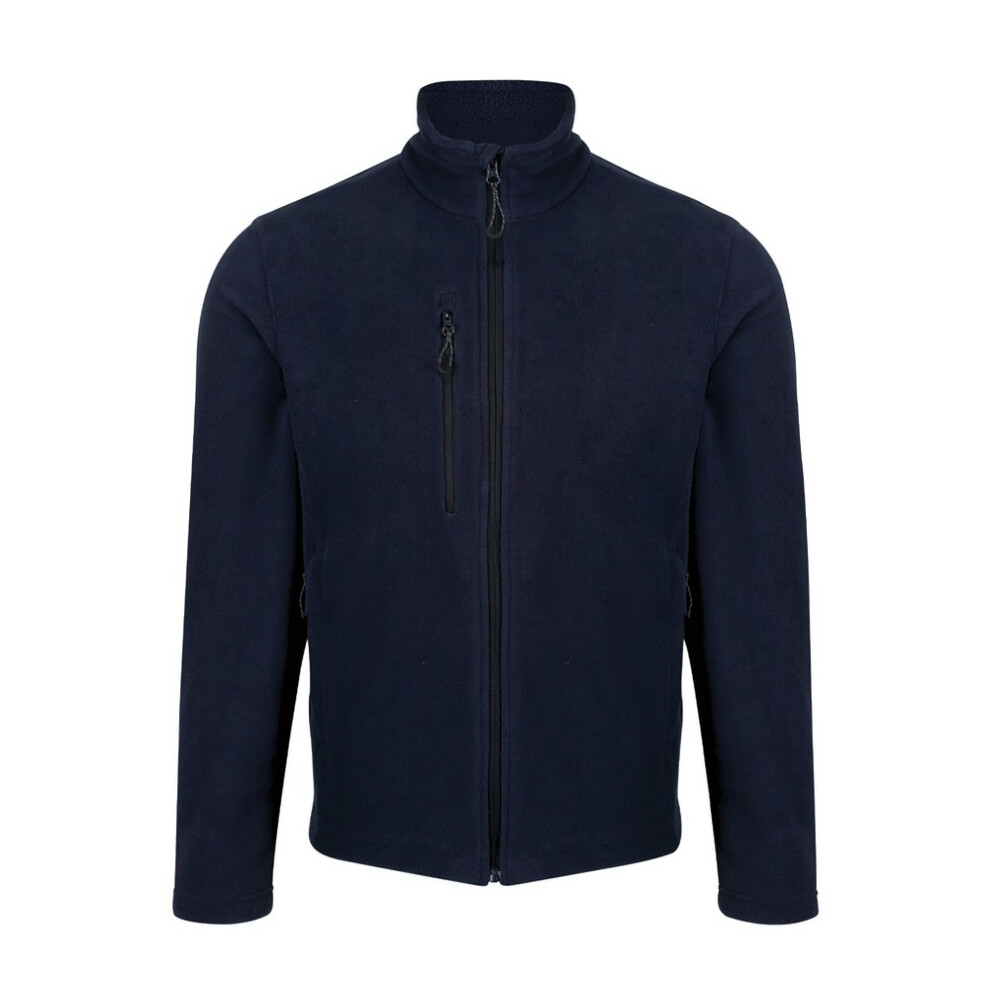 Regatta (S, Navy) Mens Honestly Made Recycled Fleece Jacket