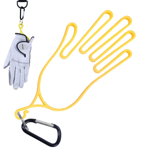 Golf Gloves Support Holder with Carabiner Portable Frame 2