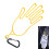 Golf Gloves Support Holder with Carabiner Portable Frame 5