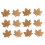 100 Pcs Maple Leaf Tags Kraft Maple Leaf Labels Tree Ornaments 6X4cm 4