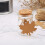 100 Pcs Maple Leaf Tags Kraft Maple Leaf Labels Tree Ornaments 6X4cm 5