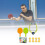 Door-Mounted Ping Pong Trainer Kit Adjustable for Standard 5