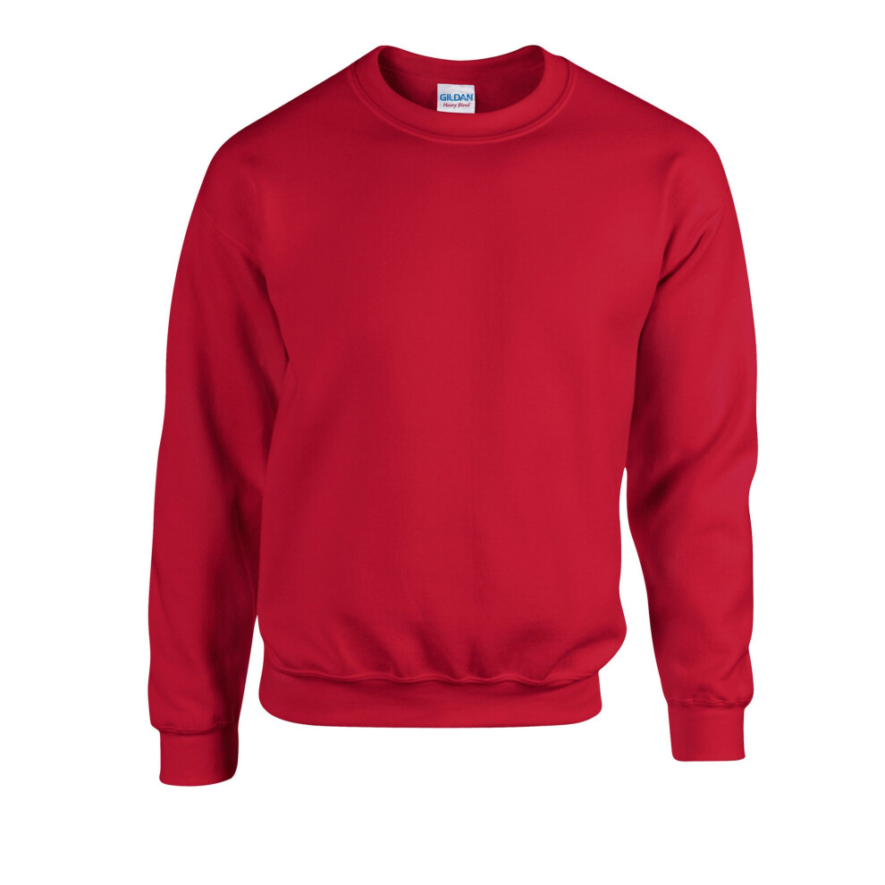 Gildan (3Xl, Cherry Red) Mens Heavy Blend Sweatshirt