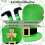 Καπέλο Leprechaun με ανάποδα ξωτικά για την ημέρα του Αγίου Πατρικίου, καπέλο από 6