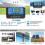 20W Portable Outdoor Solar Panel Kit Complete 12V Polycrystalline Silicon Usb Single 6