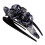 Claw Clips for Fine Hair Dark Blue Acrylic Flat 5