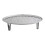 Stainless Steel Steamer Punched Multi-Purpose Steaming Rack Three-Legged Steaming Plate With Feet Dumpling Plate Multiple Sizes 2