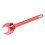 Topbathy 1Pack Fire Hydrant Wrench Tool Red with Screw Removal for Emergency Services 4