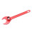 Topbathy 1Pack Fire Hydrant Wrench Tool Red with Screw Removal for Emergency Services 5