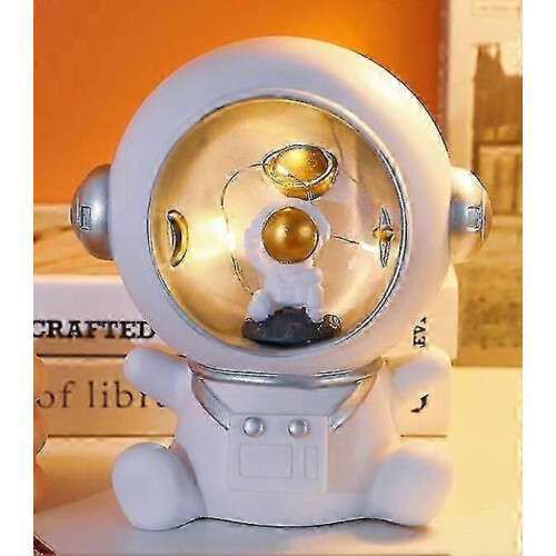 (bianco)astronautaAstronautaLuce notturna