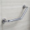Bathroom Support Bars Grab Bars for Bathroom Curved Silver 1Set 6