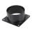 ABS Wall Flange Connector for Ventilation Pipe 75-120 mm 2