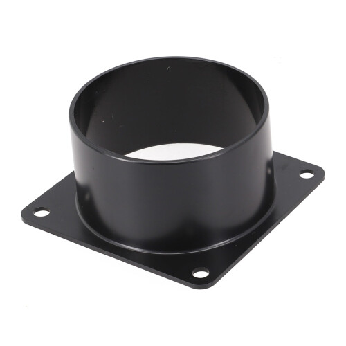 ABS Wall Flange Connector for Ventilation Pipe 75-120 mm 1